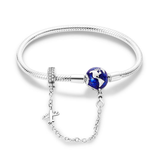 Original Globus Armband, Armband Schmuck, bracelet, Armbänder & Armreifen